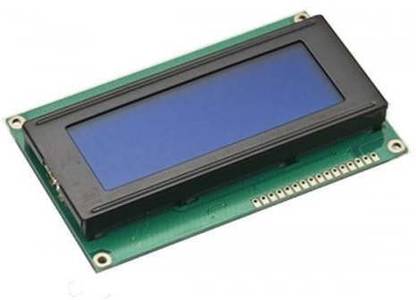 circuitcomponents 20X4 Parallel LCD character Display with Blue Backlight LCD Display