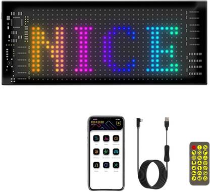 Tukii LED Scrolling Text Display - Programmable, APP-Controlled Sign LED Display