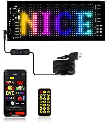 Tukii Flexible LED Sign - Programmable Scrolling Text & Animation Display LED Display