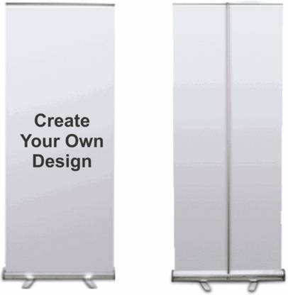 Softberry Roll Up Aluminium Standee (Without Media) 3x6 ft Arduino Display Display