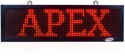 MSVIBRATIONS P10 LED Moving/scrolling Messenger Advertising Display Board With WIFI Ultra LED Display