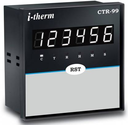 i-therm CTR-99 for RPM/Counter/Time Totalizer i-therm LED Display