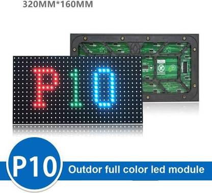 chinsa P10 RGB LED matrix 32x16 pixels LED Display