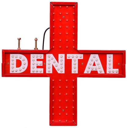 Jagannath arts Signage LED Sign Board for dental LED Display