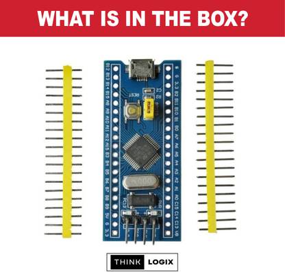 ThinkLogix STM32F103C8T6 Minimum System Board Microcomputer STM32 ARM Cortex-M3 Micro Controller Board Electronic Hobby Kit
