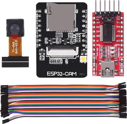 R&D ESP32 CAM WiFi with OV2640 Camera Module FT232RL FTDI USB with Jumper Wire Electronic Components Electronic Hobby Kit