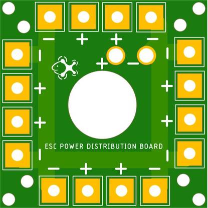 SunRobotics Flying Fish 100A Multirotor ESC Power Distribution Board Best for Octocopters Electronic Components Electronic Hobby Kit