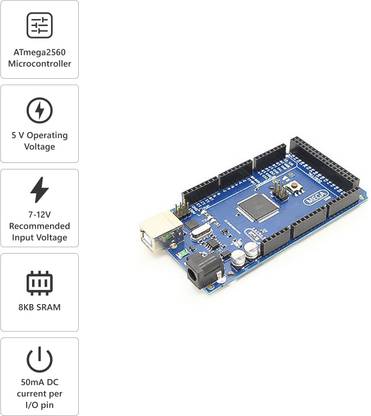 ROBO Arduino Mega 2560-Ch340 With Cable Electronic Components Electronic Hobby Kit