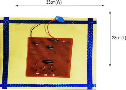 ONTEX ELECTRONICS LED Chaser Sequence Light Physics Working Model Investigatory Project Educational Electronic Hobby Kit