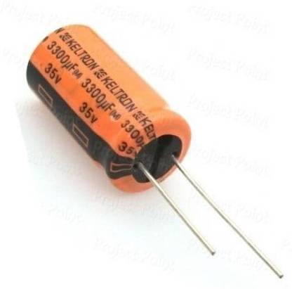 iBAT SOLUTIONS 3300uf 63V DC Electrolytic Capacitor - 3300 uF 63 V Capacitor Electronic Components Electronic Hobby Kit