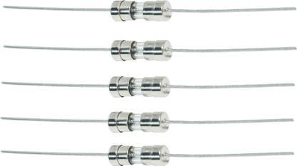 Ovicart 5A 3.5x10mm Glass Solder Type Fuse 5 PCS Pack Electronic Components Electronic Hobby Kit