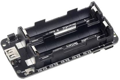 Flyrobo 2 x 18650 Lithium Battery Expansion Shield for , ESP32 , ESP8266 Electronic Components Electronic Hobby Kit