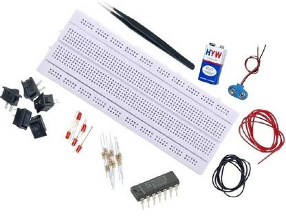 DIYtronics Experiment Kit for Science Students OR Gate IC_ Logic DIY Kit Electronic Components Electronic Hobby Kit
