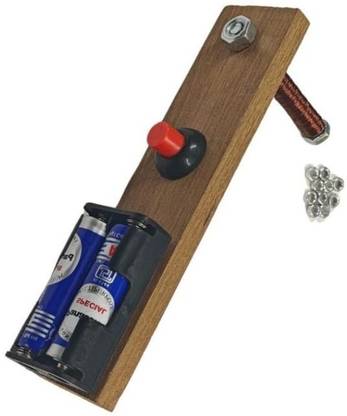 ERHIndia Electromagnet Science Electromagnetic Project Kit Working Model Induction Educational Electronic Hobby Kit