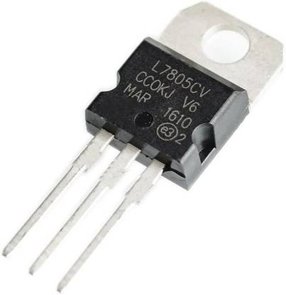 RANVIRKAR 7805 Voltage Regulator IC LM7805 24V/12v/9V/6V to 5v 1.5A Set of 2 Electronic Components Electronic Hobby Kit