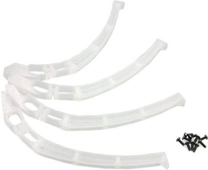 Robotbanao Universal Tall Landing Gear Skid for DJI F450 F550 Sk480 Multirotor Quadcopter (White) Miscellaneous Electronic Hobby Kit