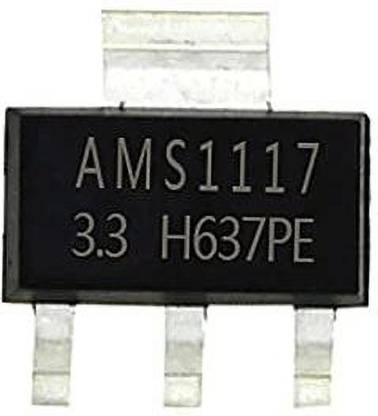 Tayal 20pcs AMS1117-3. 3V AMS 1117 3. 3V 1A LDO Voltage Regulator SOT-223 IC Electronic Components Electronic Hobby Kit