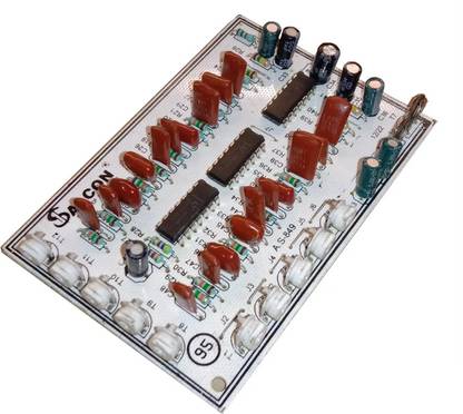 Salcon Electronics Bass Treble Mid pre amp board 12 Equalizer Preset Amplifier Home Theater Audio Sound Recorder and Sound Circuit Electronic Hobby Kit