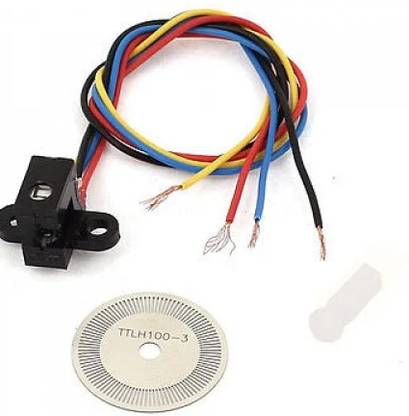 Ihc Photoelectric Speed Sensor Encoder Coded Disc Code Wheel Electronic Components Electronic Hobby Kit