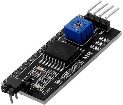 Vayuyaan I2C/IIC Serial Interface Adapter Module Port for Arduino 1602 LCD Module Educational Electronic Hobby Kit