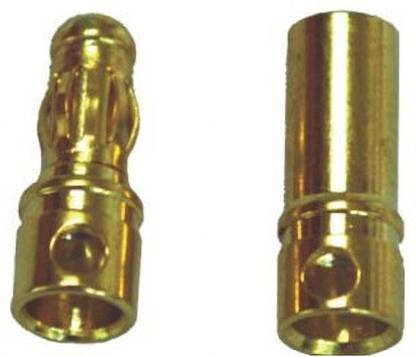 iBAT SOLUTIONS Bullet Connector 3.5MM (PACK OF 2) Electronic Components Electronic Hobby Kit
