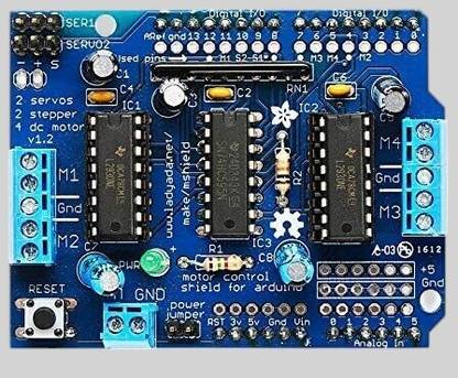 Heonix New_Arduino uno L293D Motor Driver Shield Electronic Components Electronic Hobby Kit