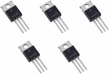 SMG 5 Pcs 7809 Voltage Regulator IC Electronic Components Electronic Hobby Kit