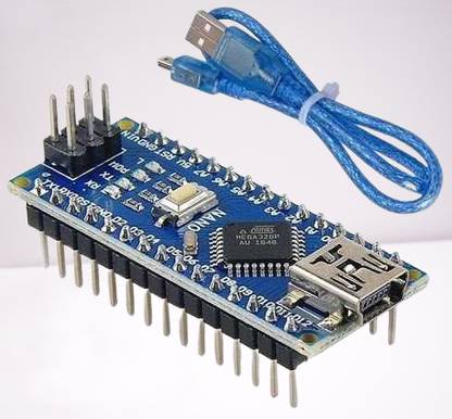 ELECSYNERGY 52A Nano Board R3 Compatible with Arduino Micro Controller Board Electronic Hobby Kit
