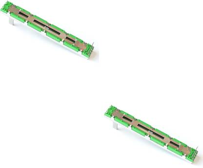 Flyrobo (2 Pcs) Pro3D B103 10K Dual Channel Straight Sliding Potentiometer Electronic Components Electronic Hobby Kit