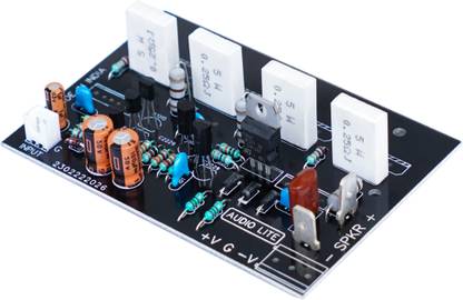 DSOUND 200 Watt Mono Amplifier Board for 2SC5200 + 2SA1943 (Only Driver Section Assembled) Sound Recorder and Sound Circuit Electronic Hobby Kit