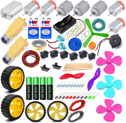 EBRAND ONE Science & Fun 220 Projects School Science Electronics Robotics Components kit Educational Electronic Hobby Kit