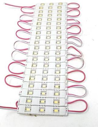flys mart Cool White LED Module, DC 12V Waterproof Module Lens High Glow Display Lights Electronic Hobby Kit