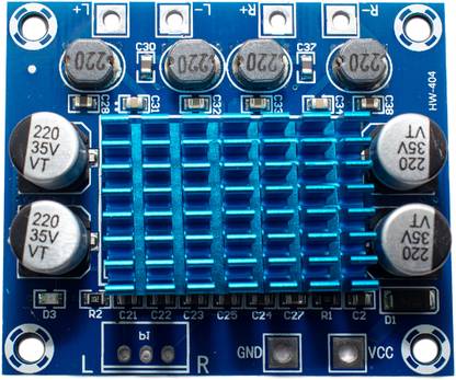 Ovcart TPA3110 30w+30w Dual-Channel Digital Class D Audio Power Amplifier Board HW-404 Electronic Components Electronic Hobby Kit