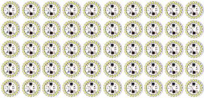 Wenray (50 Pieces) 9 Watt DOB PCB Led Lights Raw Material For Led Bulb Cool White Electronic Components Electronic Hobby Kit