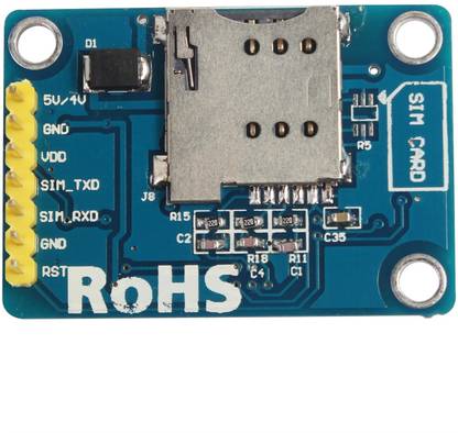 ioi SIM800L V2.0 5V Wireless GSM GPRS MODULE Quad-Band with Antenna Electronic Components Electronic Hobby Kit
