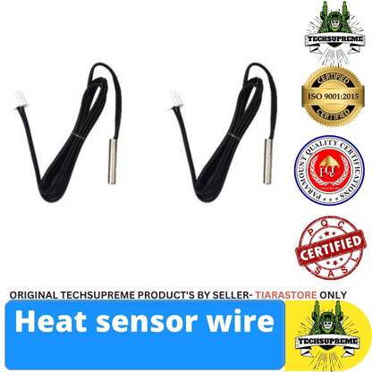 TechSupreme Heat Sensor Wire Pack of 2 Temperature Sensor and Controller Electronic Hobby Kit