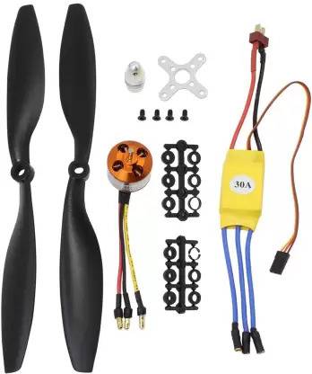 Vayuyaan 1000KV Brushless Motor A2212 with 30A Brushless ESC Set 2 Propeller RC Plane Kit Electronic Components Electronic Hobby Kit