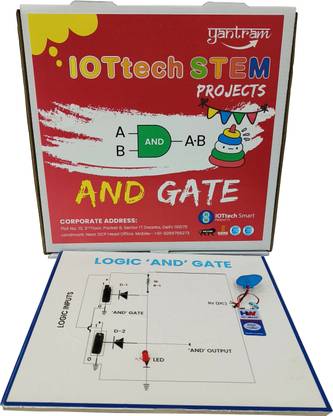 Yantram SCI AND GATE CIRCUIT - LOGIC GATE Educational Electronic Hobby Kit