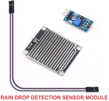 Scienticy Rain Drop Detection Sensor Module with powerful LM393 Electronic Components Electronic Hobby Kit