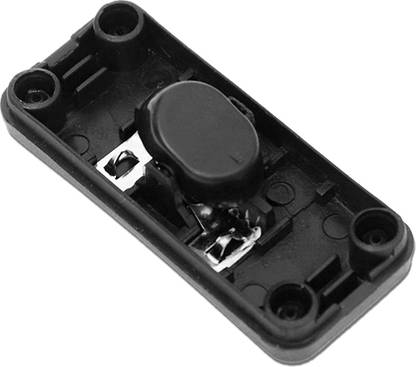 Electronic Spices Black SPST Halfway Rocker button Inline switch for table lamp Electronic Components Electronic Hobby Kit