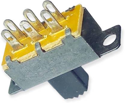 Universal Hub 20PCS SLIDE SWITCH Spdt on-off-on 6 Pin 3POSITION Electronic Components Electronic Hobby Kit