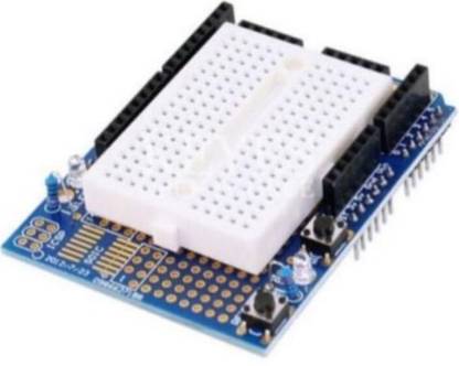 iBAT SOLUTIONS Arduinouno Proto Shield Prototype Expansion Board with SYB-170 Mini Breadboard Electronic Components Electronic Hobby Kit