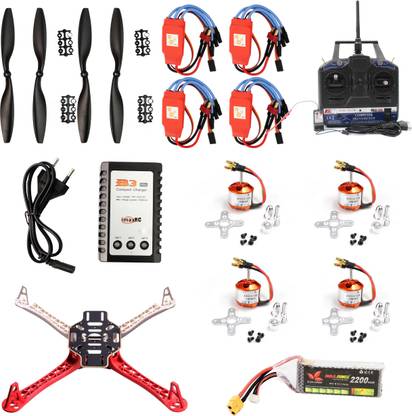 Robotbanao Quadcopter Frame Kit, Drome Frame Kit, DIY Multi Copter Electronic Components, Drone