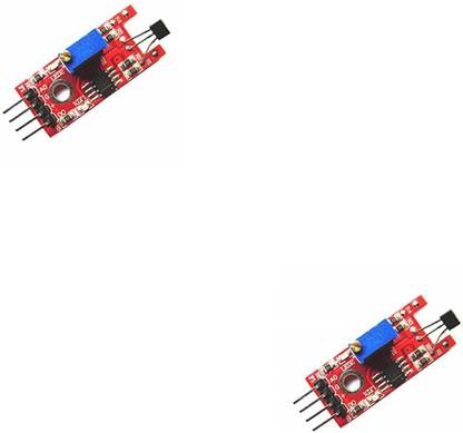 Flyrobo (2 pc) KY-024 Digital Magnetic Linear Hall Sensor - - Electronic Components Electronic Hobby Kit