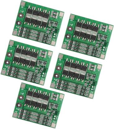 INVENTO 5PCS 3S BMS 12V 25A 11.1V - 12.6V 3 Cell 18650 Lithium Battery Automotive Electronic Hobby Kit