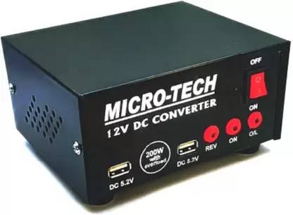WHO 200 Watt Converter 12v dc to ac inverter kit for SMPS, DVD, LED TV Electronic Components Electronic Hobby Kit