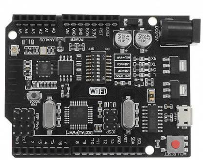IDUINO Arduino Uno WiFi R3 Atmega328p NodeMCU ESP8266 8mb Memory USB-TTL CH340G Electronic Components Electronic Hobby Kit