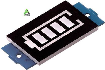 AMTIX Lithium Battery Indicator 18650 Level (Pack of 1)we Electronic Components Electronic Hobby Kit