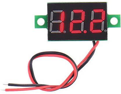 Ihc Voltmeter Red 0.28inch 4.5-30V Two Wire DC Electronic Components Electronic Hobby Kit