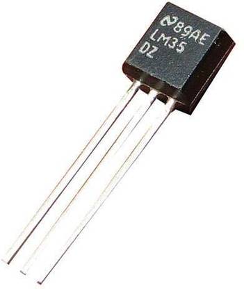 circuitcomponents LM35 TO-92-3 Board Mount Temperature Sensor and Controller Electronic Hobby Kit